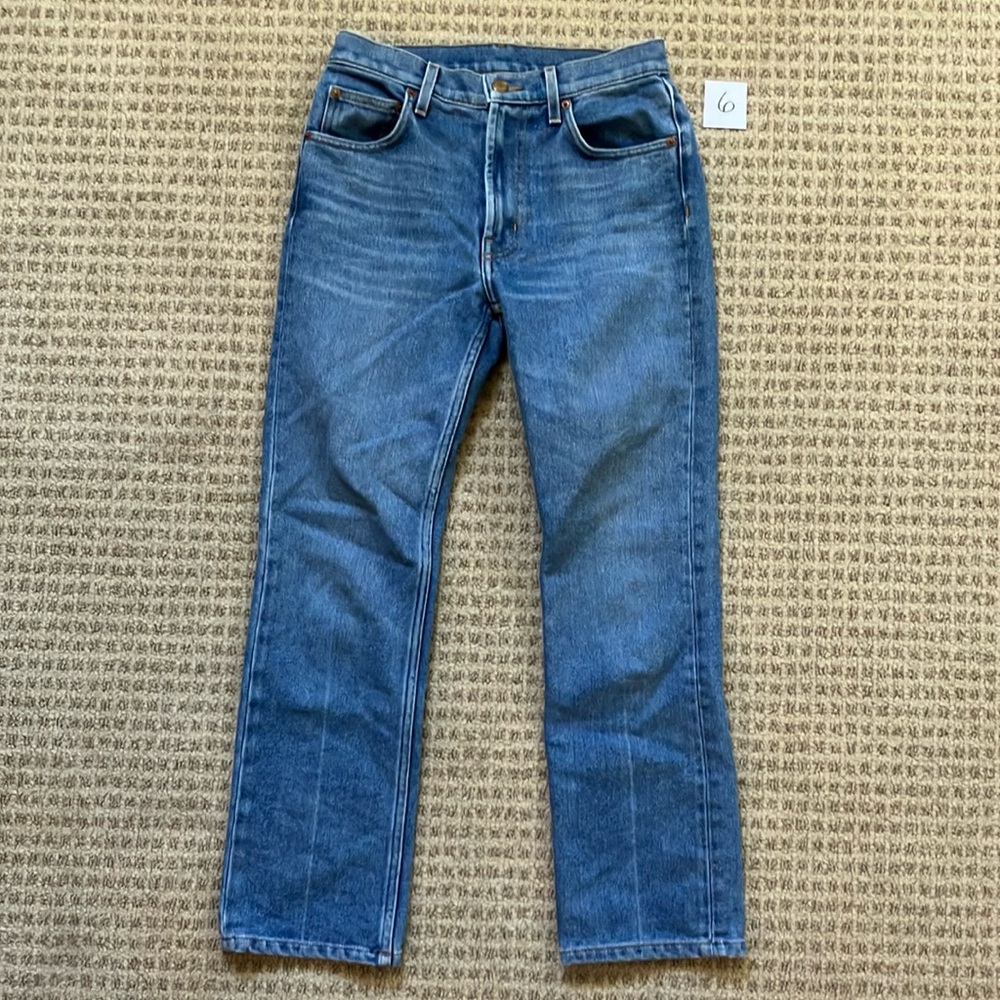 #6 B SIDES Tate Wash Louis Straight Jeans 26